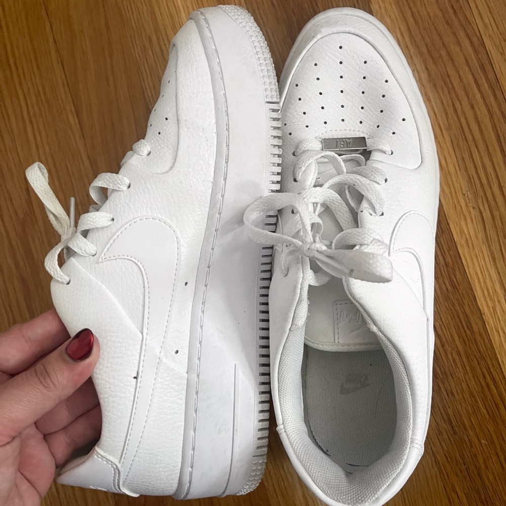 Air Force 1 Sage platform size 10